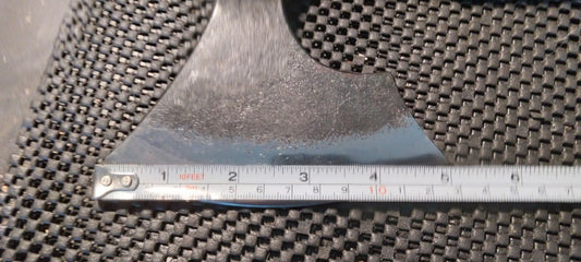 Viking Battle Axe 15.5" Carbon Steel Blade with Hardwood Handle – Hand Forged