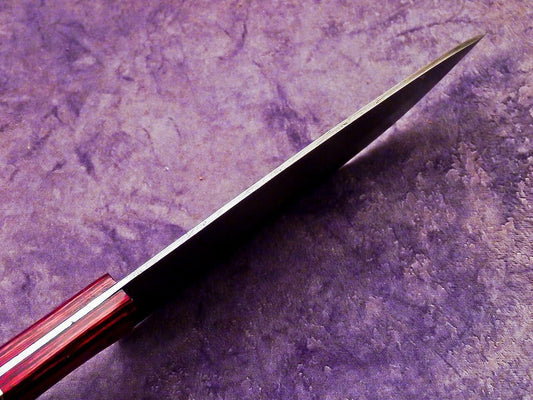 13.0" Handmade Damascus Steel Professional Chef Knife with Hardwood & Resin Handle