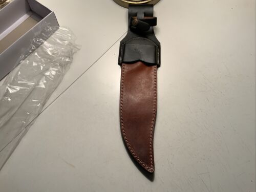 Heritage Forge Sheriff Damascus Steel Bowie Knife CT 831