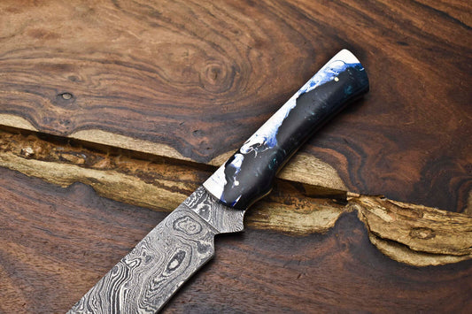 11.0" Handmade Damascus Steel Kitchen Chef Knife | Full Tang Blade