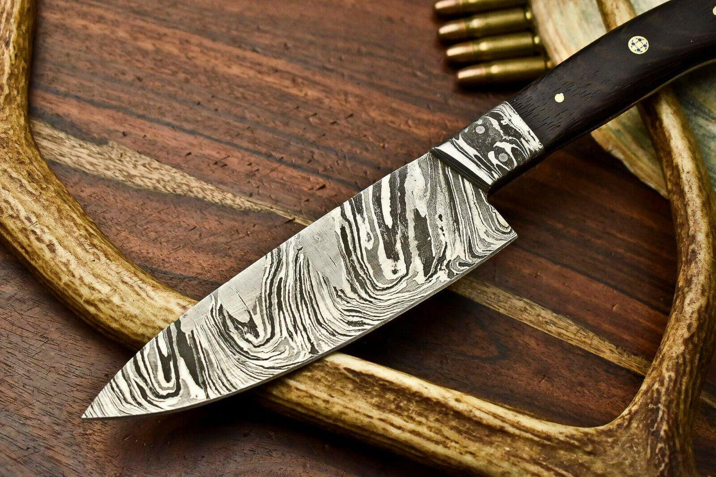 Premium Hand Forged Damascus Steel Chef Knife – Full Tang Kitchen