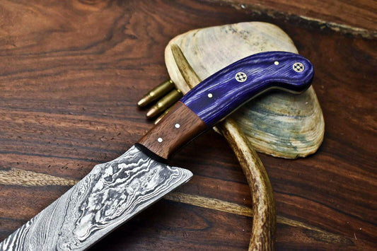 Premium Damascus Steel Chef Knife – Hand Forged Kitchen Tool