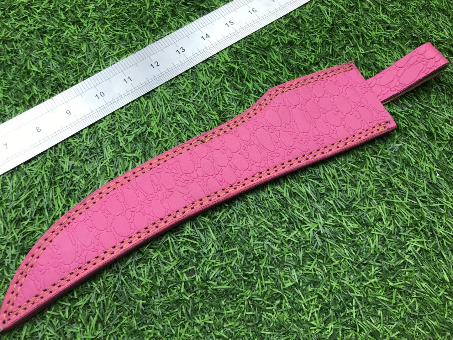 14'' Handmade Damascus Steel Fillet Knife & Best Fillet Knife Pakka Wood Handle W/Sheath