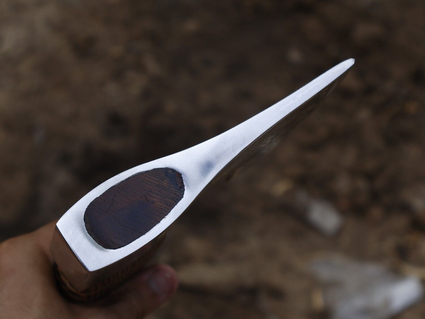 Handmade 21 Inch Viking Axe with Carbon Steel Blade and Ash Wood Handle
