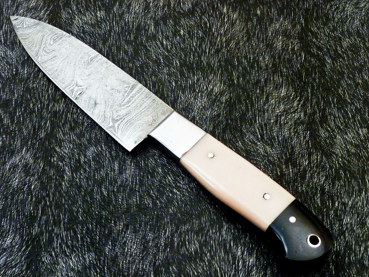10" Custom Hand Forged Damascus Steel Chef Knife Kitchen Knife