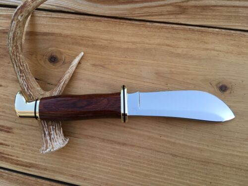 Custom Skinner Knife | Stainless Steel Blade & Laminated Hardwood Handle