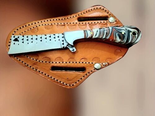 Handmade Bull Cutter Knife With Hoof Rasp Steel Blade And Resin Handle Best Bull Cutter Knife