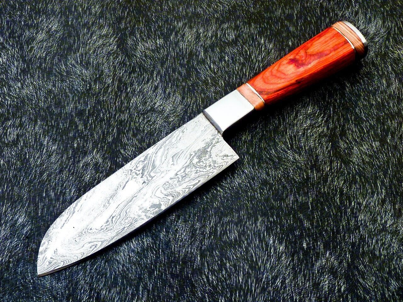 11" CUSTOM HAND FORGED DAMASCUS STEEL CHEF KNIFE KITCHEN KNIFE CHEF KNIFE