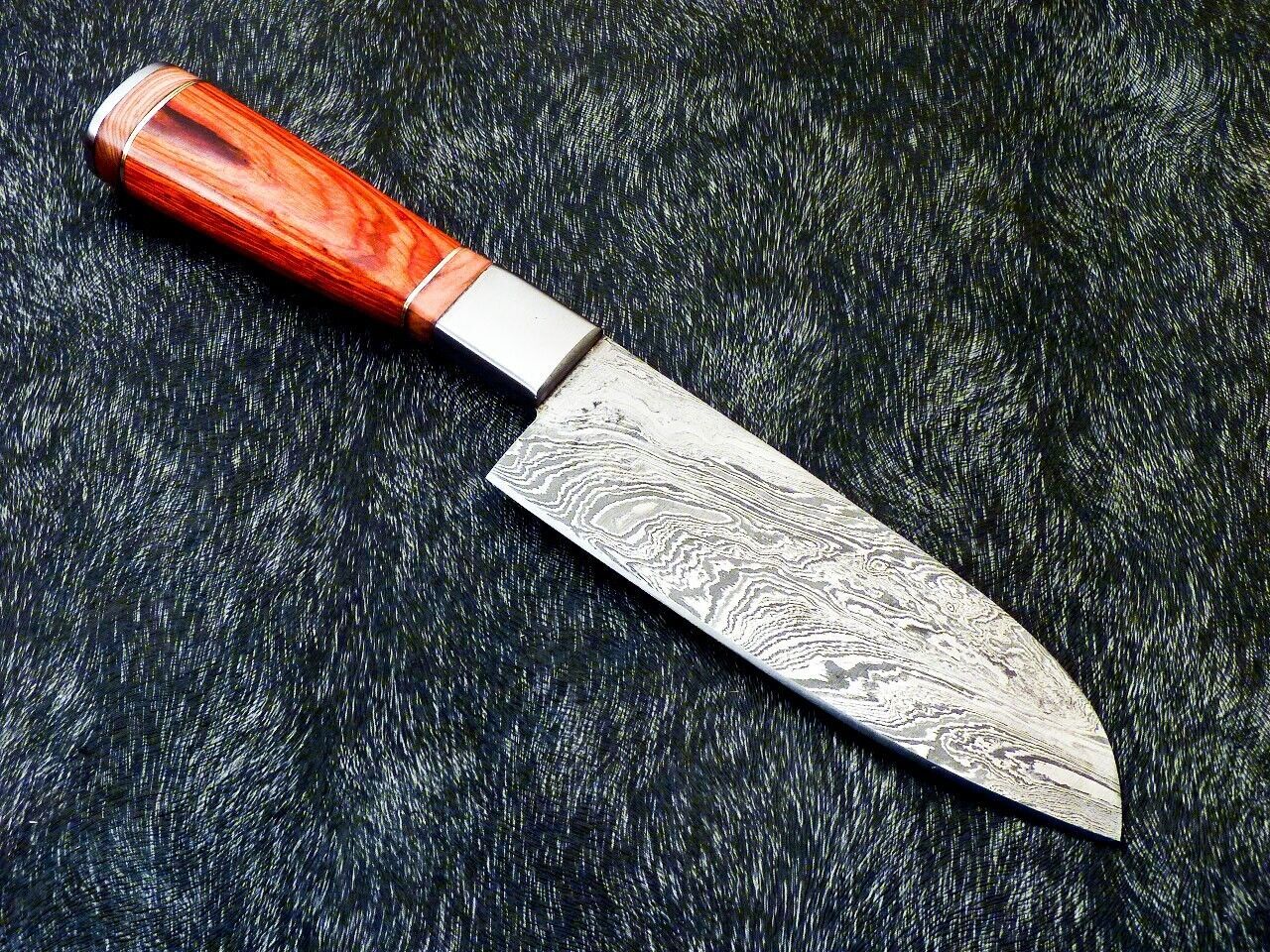 11" CUSTOM HAND FORGED DAMASCUS STEEL CHEF KNIFE KITCHEN KNIFE CHEF KNIFE