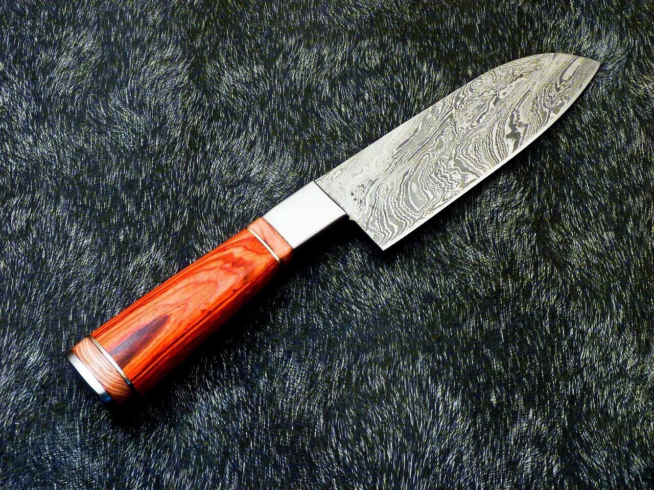 11" CUSTOM HAND FORGED DAMASCUS STEEL CHEF KNIFE KITCHEN KNIFE CHEF KNIFE