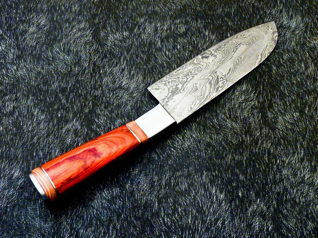 11" CUSTOM HAND FORGED DAMASCUS STEEL CHEF KNIFE KITCHEN KNIFE CHEF KNIFE