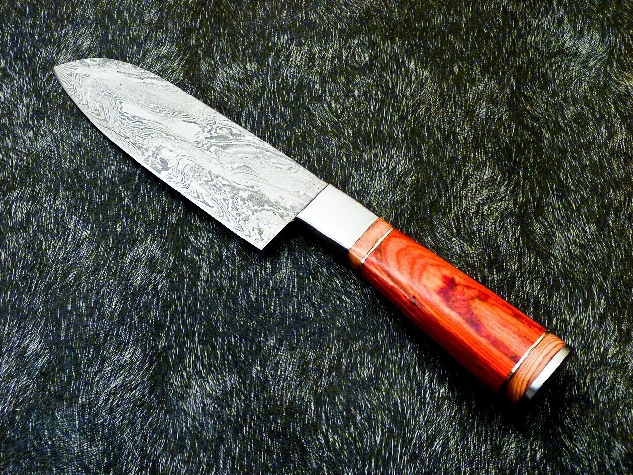 11" CUSTOM HAND FORGED DAMASCUS STEEL CHEF KNIFE KITCHEN KNIFE CHEF KNIFE