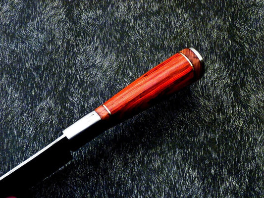 11" CUSTOM HAND FORGED DAMASCUS STEEL CHEF KNIFE KITCHEN KNIFE CHEF KNIFE