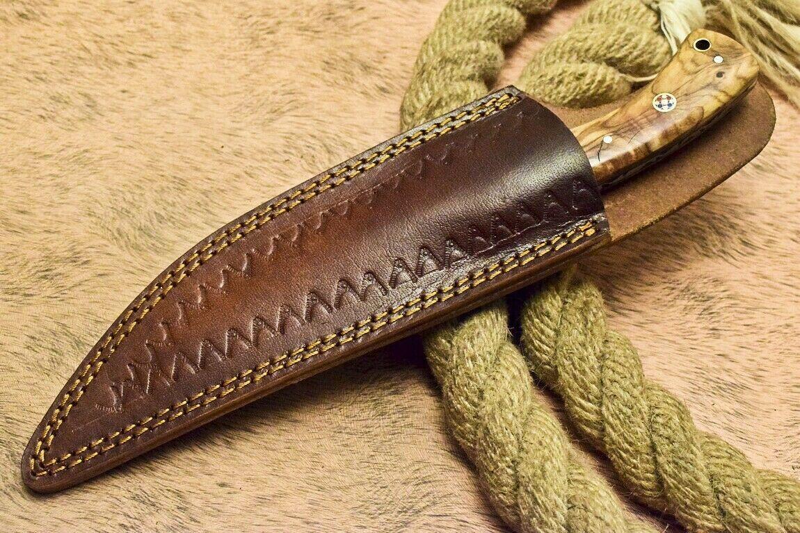 The Silent Stag: A Rare Damascus Art Piece Forged for the Hunt