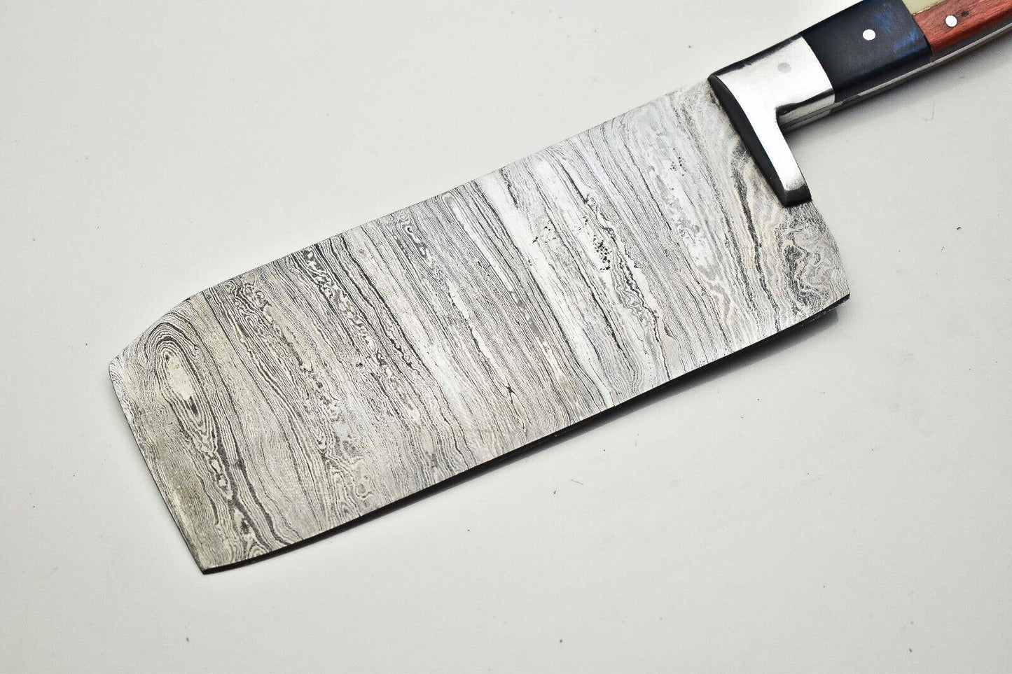 12.0" Custom Handmade Damascus Steel Chef Chopper Knife | Full Tang Kitchen Knife