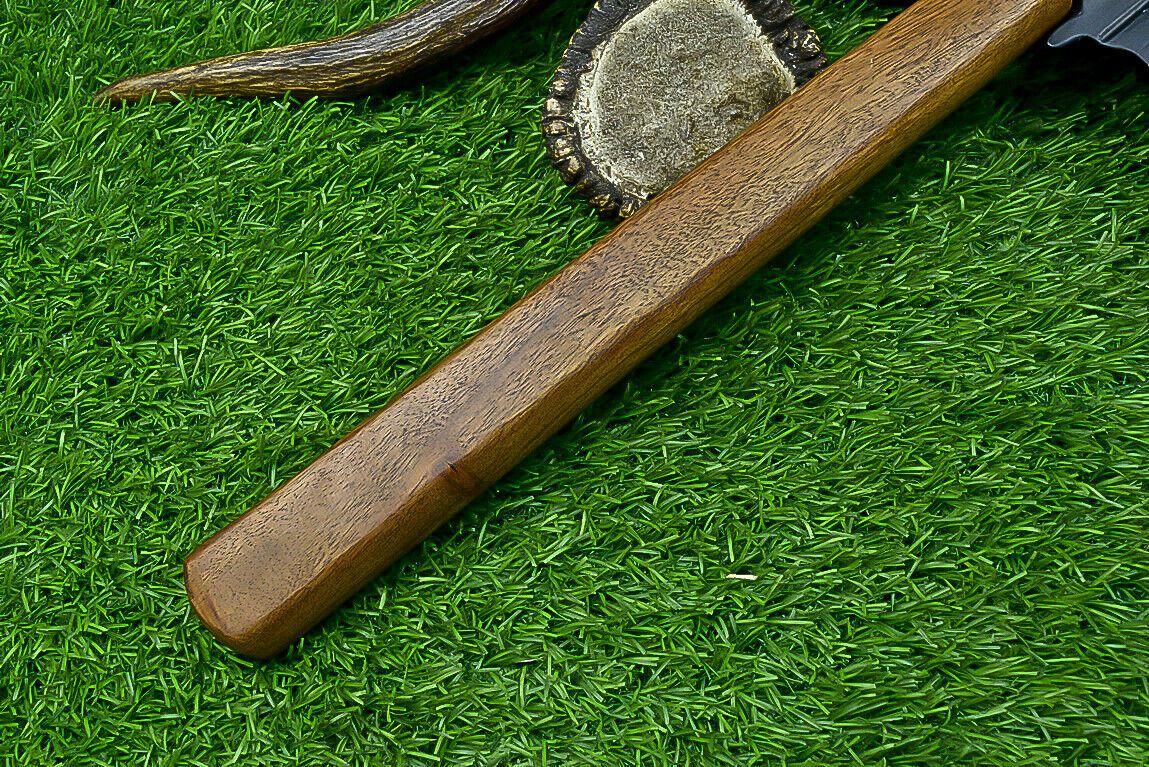 Authentic Viking Axe – Handcrafted J2 Steel Battle-Ready Hatchet Axe with Leather Sheath