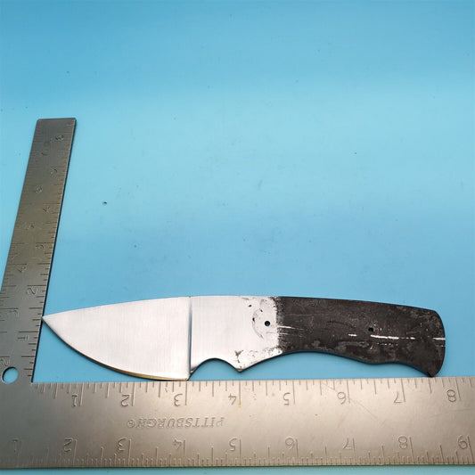 8″ Stainless Steel Wide Skinner Blade Blank – Full Tang Knife