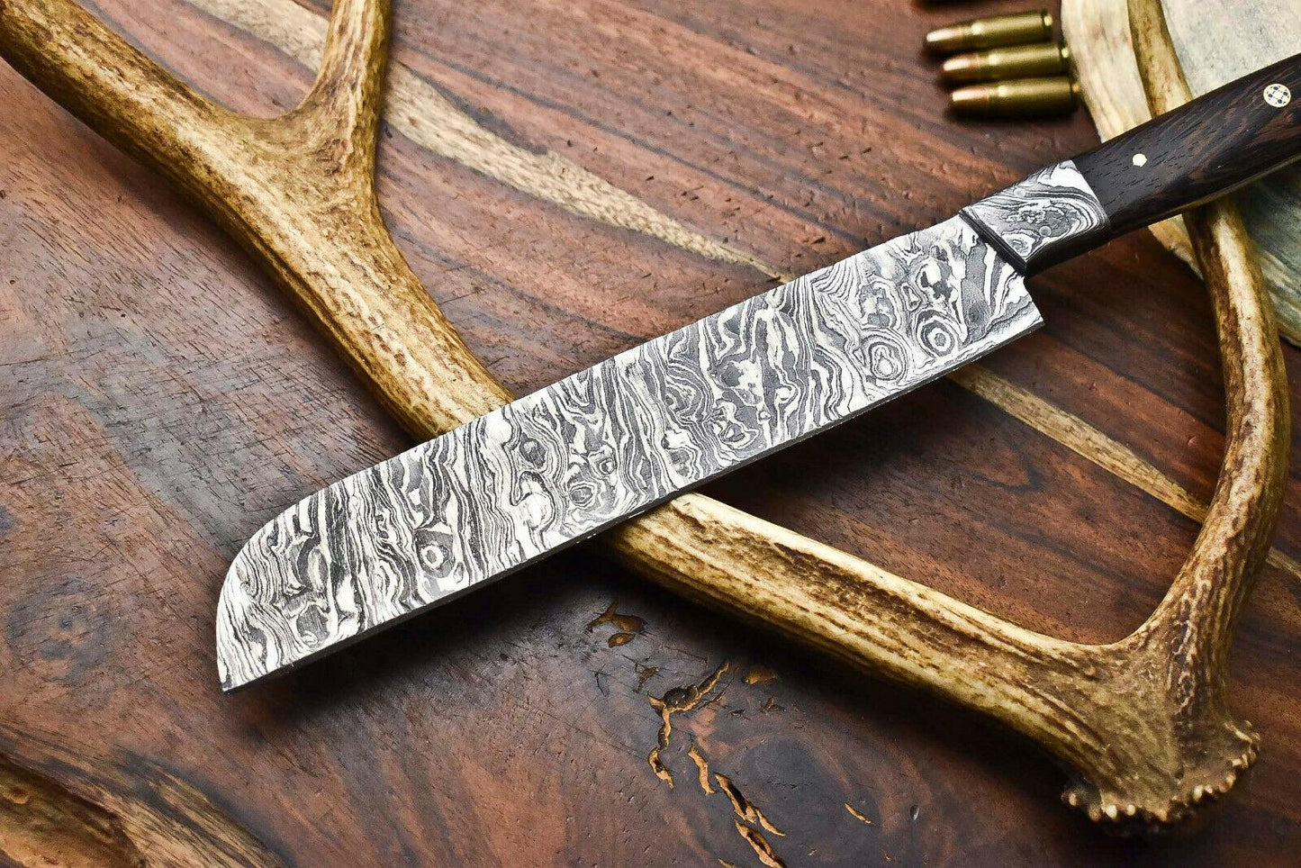 Handmade Damascus Steel Chef Knife – Full Tang
