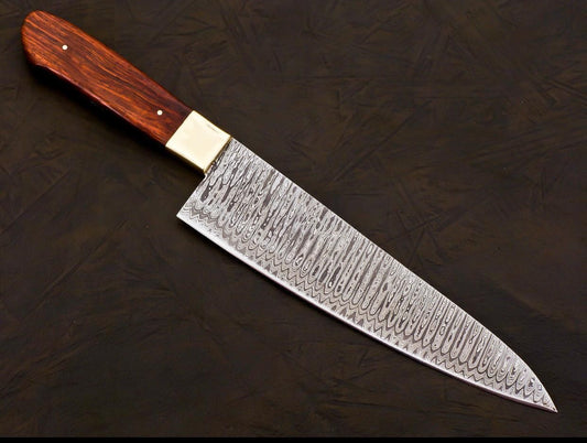 Handmade Damascus Chef Knife Hand Forged Japanese Gyuto Kitchen Knife