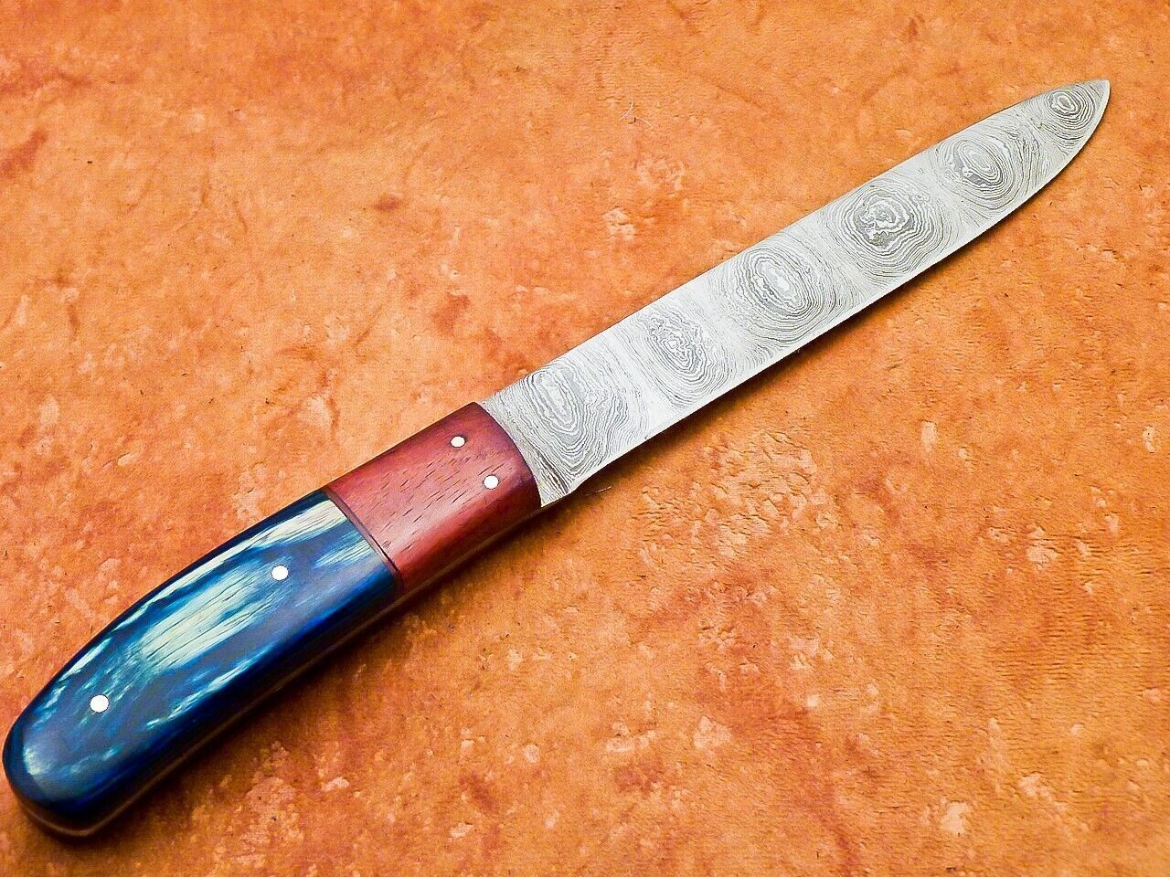 11" Handmade Damascus Steel Professional Chef Knife – Hardwood Handle, 512 Layers, Hand-Forged Kitchen Knife
