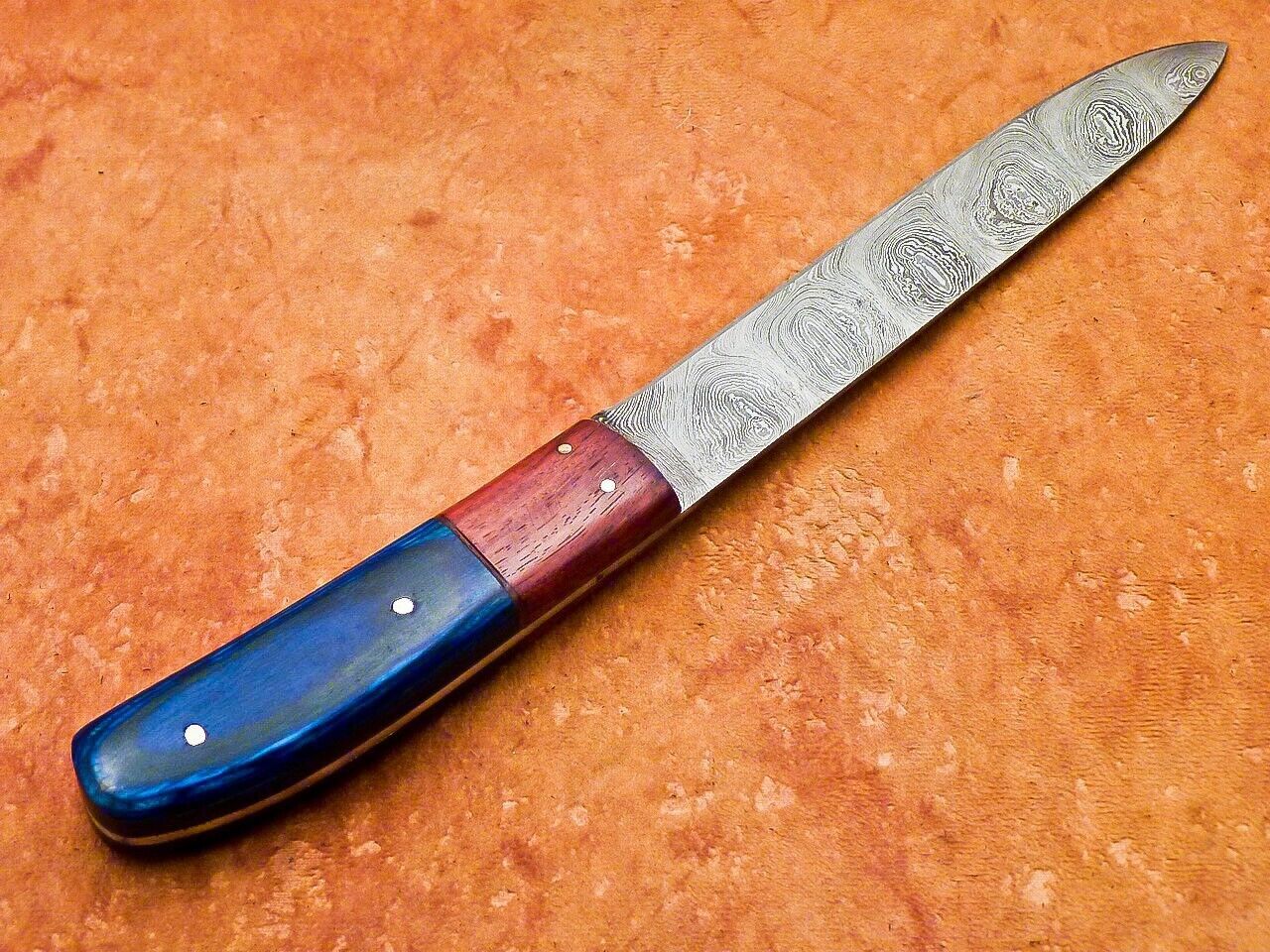 11" Handmade Damascus Steel Professional Chef Knife – Hardwood Handle, 512 Layers, Hand-Forged Kitchen Knife