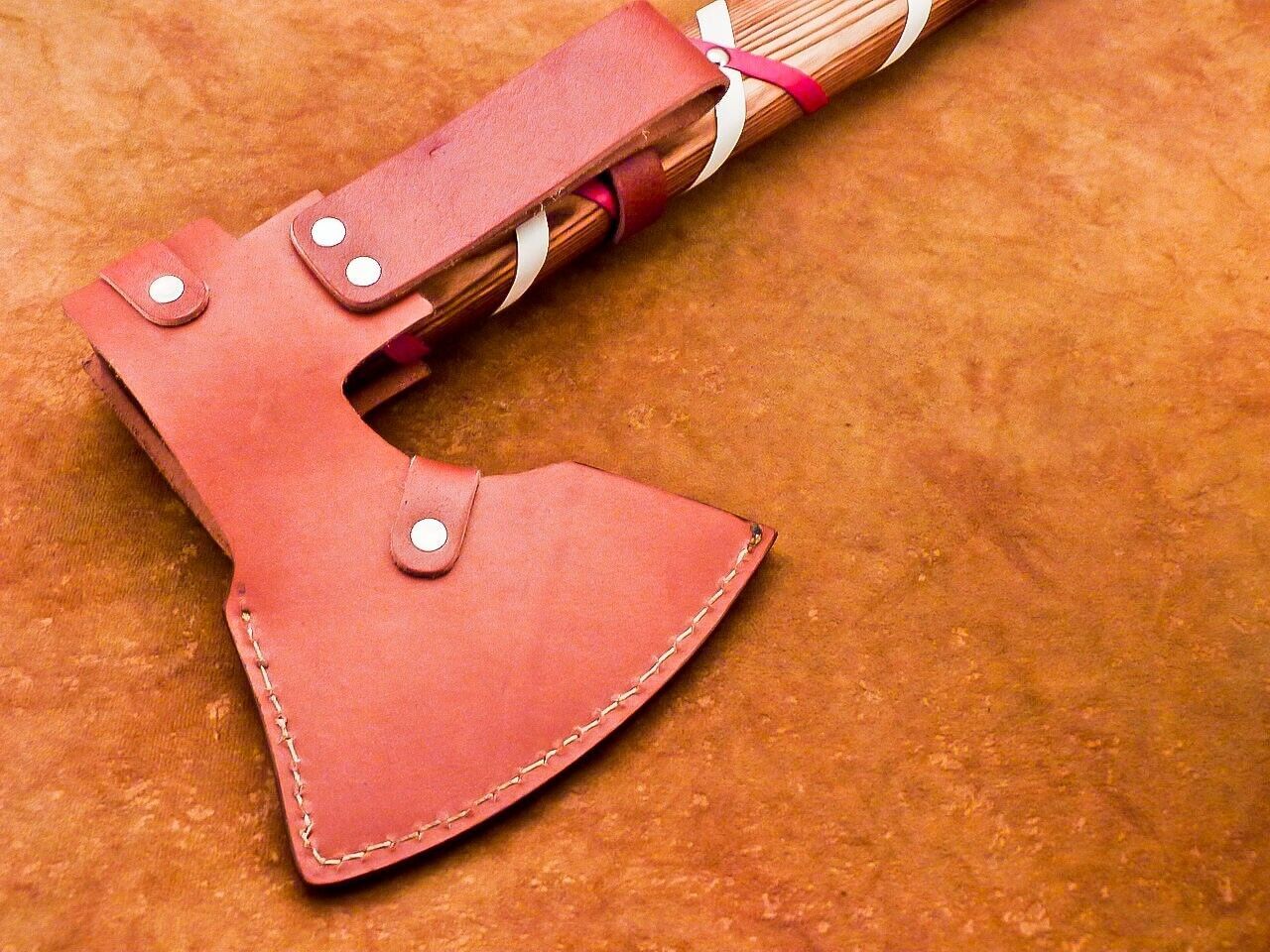 Hand Forged Carbon Steel Bearded Viking Axe with 22 Inch Ash Wood Handle