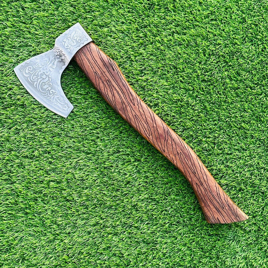 Handmade Viking Tomahawk Axe – High Carbon Steel Throwing Hatchet