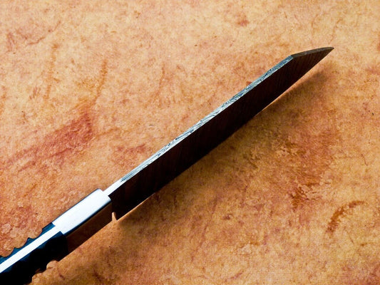 12" Handmade Damascus Steel Professional Chef Knife – Hardwood Handle, 512 Layers, Hand-Forged Kitchen Knife