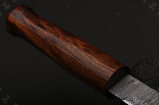 Custom 16" Fire Damascus Steel Brisket Knife – Handmade Professional Kitchen Knife