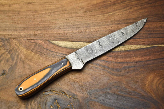 Premium Handmade Damascus Steel Chef Knife – Full Tang, Collector’s Edition