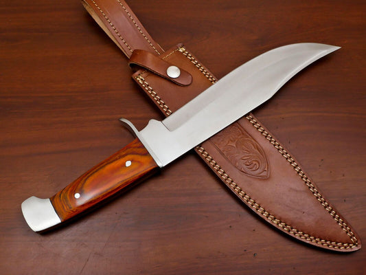 Ultimate Survival D2 Bowie Knife | 12-Inch Full Tang Fixed Blade