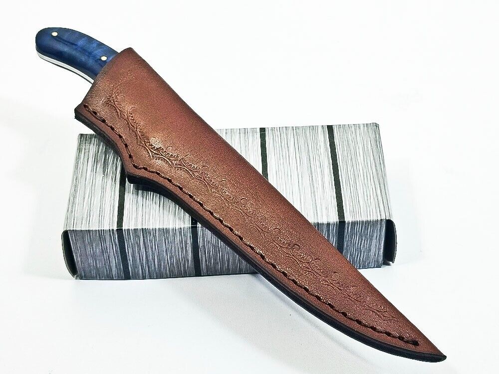 Handmade D2 Steel Blade Best Fillet Knife Fish Fillet Knife Full Tang With Resin Handle