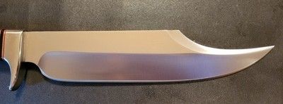 CUTLERY Custom D2 Steel Hunting Bowie Knife – Green Resin Handle with Sheath