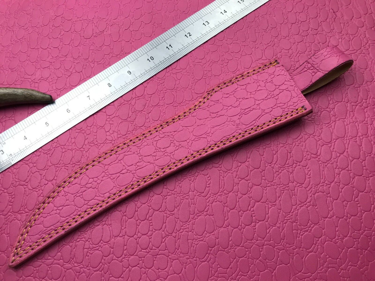 14" Handmade Damascus Fillet Knife Premium Damascus Steel Knife W/Sheath