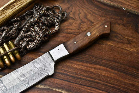 Hand Made Damascus Steel Blade Chef Kitchen Full Tang Knife | Handmade Premium
