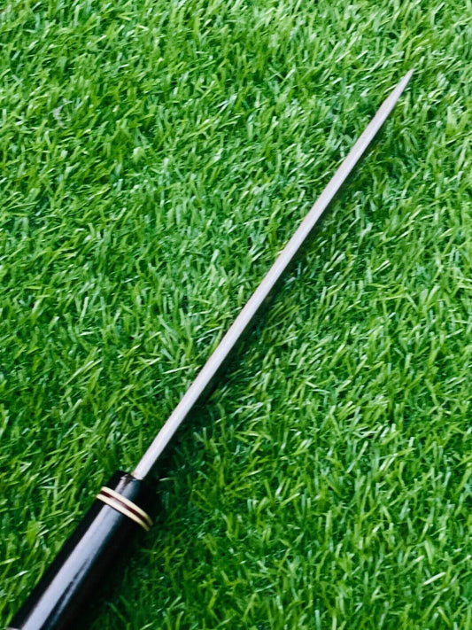 Custom Hand-Forged D2 Steel Bowie Knife – 12" Hunting, Camping & EDC Knife