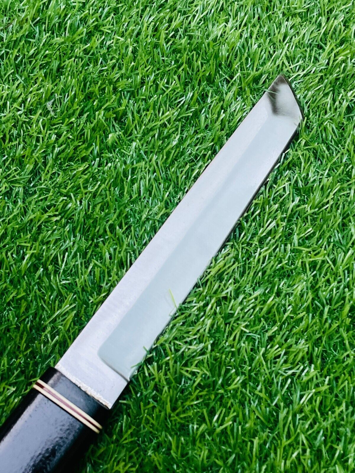 Custom Hand-Forged D2 Steel Bowie Knife – 12" Hunting, Camping & EDC Knife