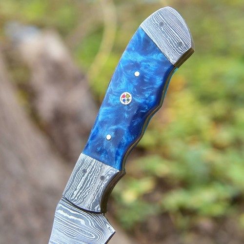 12” Custom Handmade Damascus Steel Chef Fillet Knife – Twist Pattern Blade