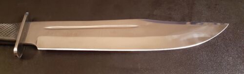 Giant Handmade D2 Steel Bowie Knife | 20" Massive Survival Knife with Micarta Handle & Leather Sheath