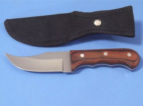 6.25" Short Skinner – Stainless Steel Full Tang Blade, Pakkawood Handle, Nylon Sheath