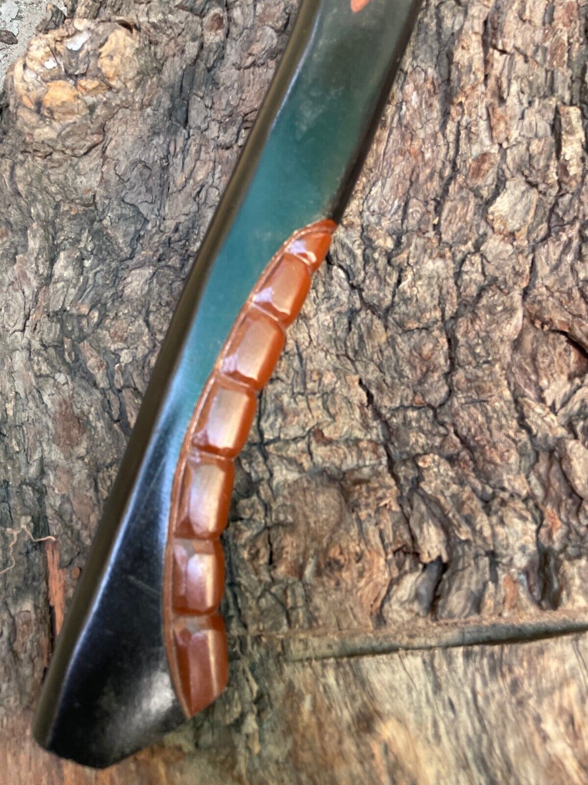 Custom Forged Viking Axe 22" Carbon Steel Camping Hatchet with Leather Sheath