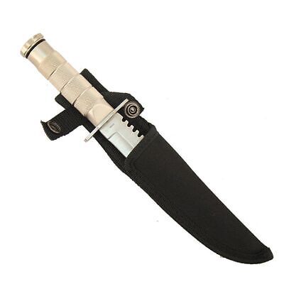 8" Mini Survival Knife | Carbon Steel Fixed Blade with Sheath & Survival Kit