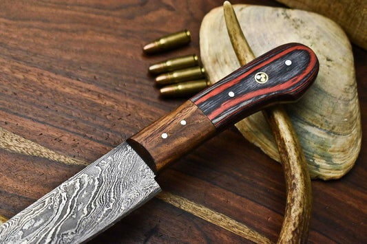 Artisan Hand Forged Damascus Steel Chef Knive – Full Tang Kitchen Blade