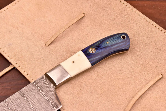 Cleaver Chopper Knife – Handmade Professional Damascus Steel Chef Knife with Sheath