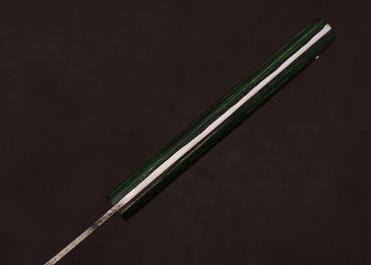 Custom Forged Damascus Steel 13" Chef Knife | Outdoor Hunting & Survival Pakka Handle