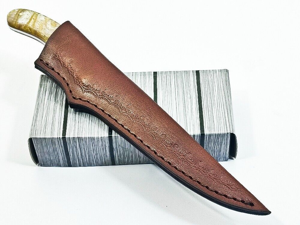 Custom Handmade D2 Steel Blade Fillet Knife With Sheath Fish Fillet Knife Best Fillet Knife