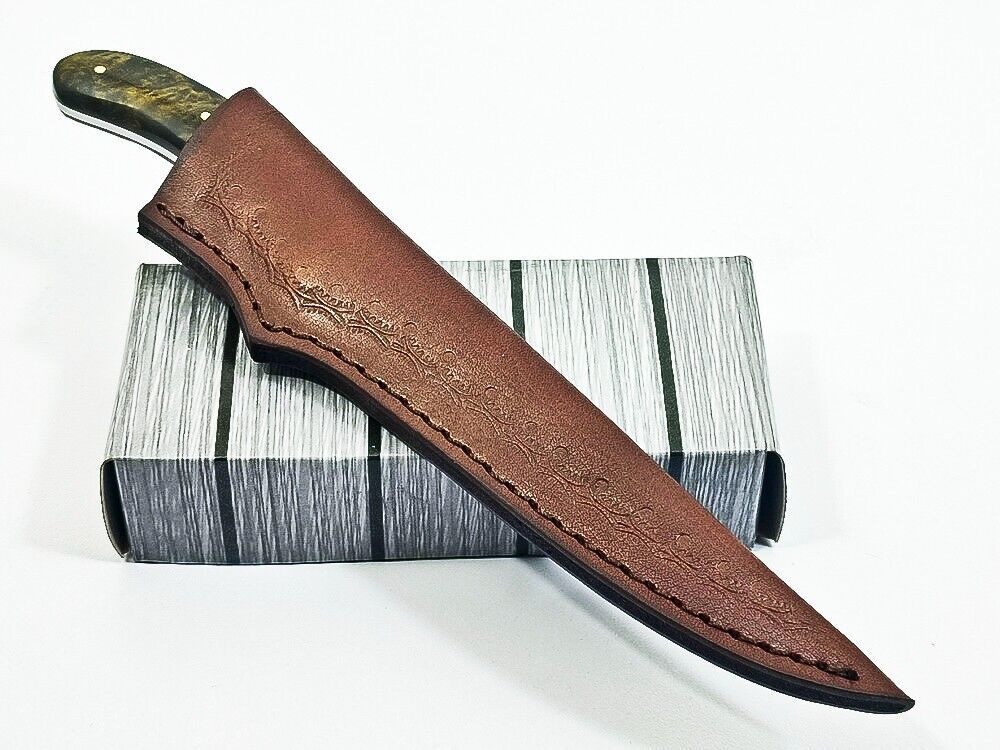 Handmade D2 Steel Full Tang Fillet Knife Best Fillet Knife Custom Fillet Knife With Sheath