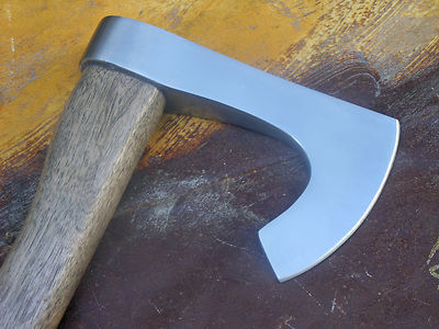 Custom Hand Forged Viking Short Bearded Axe 5160 Steel – Functional & Collectible