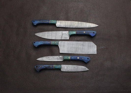 Premium Handmade Damascus Steel Chef Knife – Full Tang