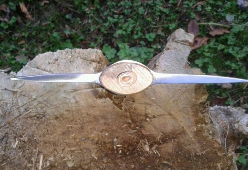Hand-Forged Double-Bladed Viking Throwing Tomahawk with Hickory Handle